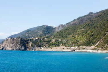 cinque terre pitoresk sahil şeridi