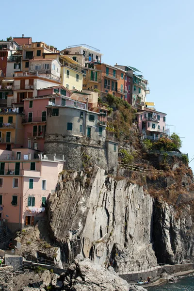 Manarola - μία από τις πόλεις του Cinque Terre στην Ιταλία — Φωτογραφία Αρχείου