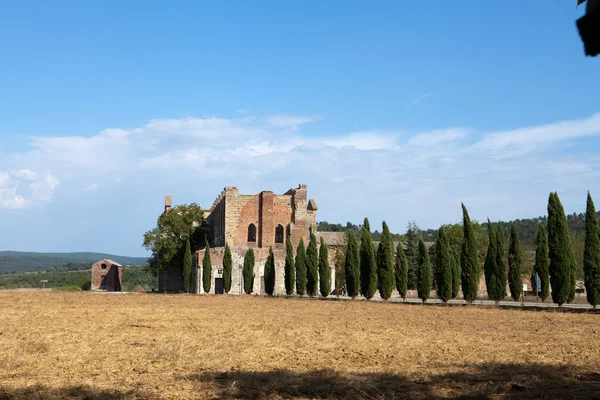 Μονή του Αγίου galgano, Τοσκάνη, Ιταλία — Φωτογραφία Αρχείου
