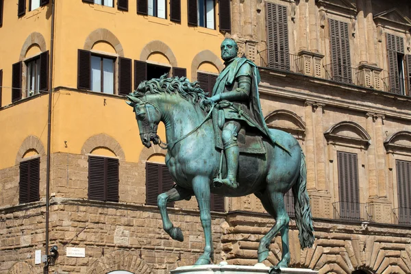 Florence, Piazza della Signoria — Stockfoto