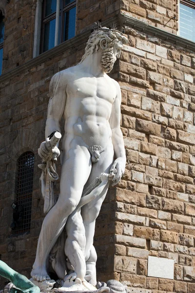 Firenze - Skulptur Hercules og Cacus - Stock-foto
