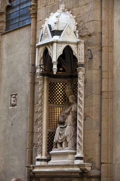 Florence - kerk van orsanmichele — Stockfoto