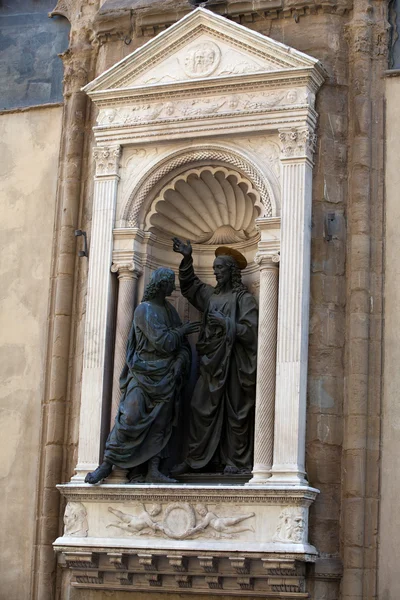 Флоренция - церковь Орсанмикеле — стоковое фото