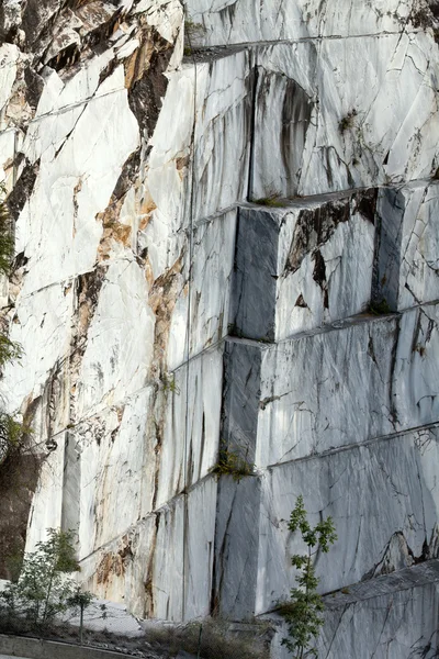 Kamieniołom Marmurowy - Alpy Apuańskie, Carrara, Toskania, Włochy — Zdjęcie stockowe