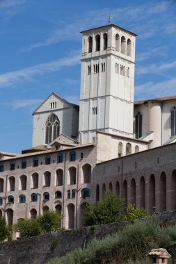 Basilica of Saint Francis, Assisi, Italy clipart