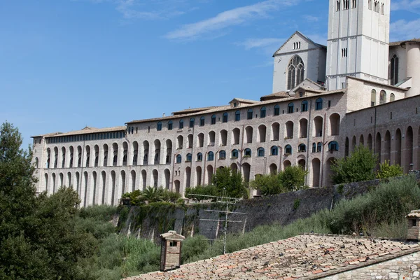 Basilica di San Francesco, Assisi, Italia — Foto Stock