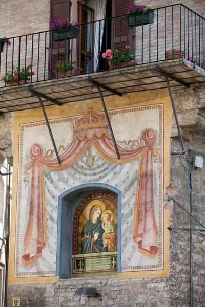 Assisi - Meryem ve İsa — Stok fotoğraf