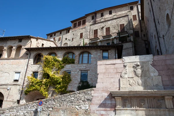 Assisi - középkori város — Stock Fotó