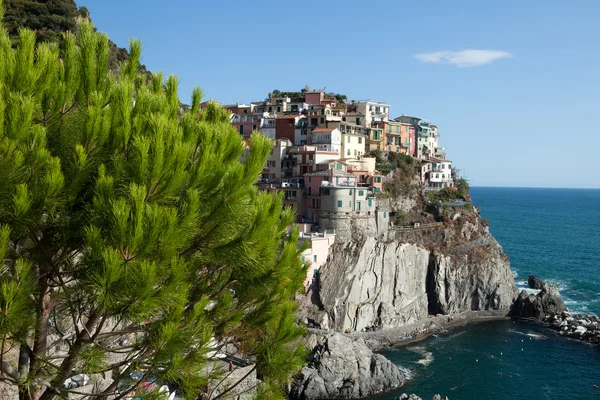 Manarola - İtalya 'nın Cinque Terre kentlerinden biri — Stok fotoğraf