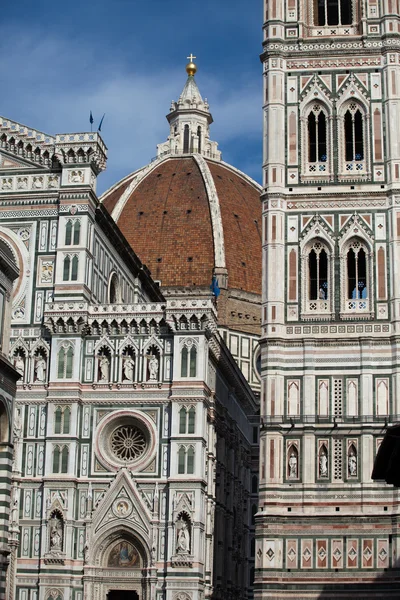 Florenz - Dom und Glockenturm — Stockfoto