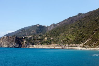 cinque terre pitoresk sahil şeridi