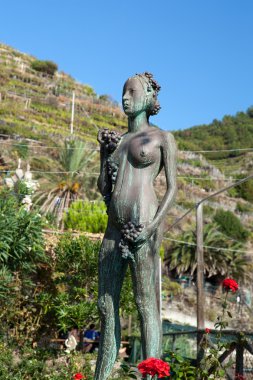 Manarola - İtalya 'nın Cinque Terre kentlerinden biri