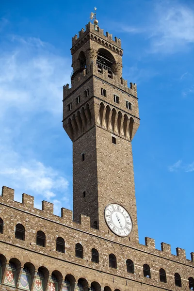 フィレンツェのヴェッキオ宮殿 — ストック写真