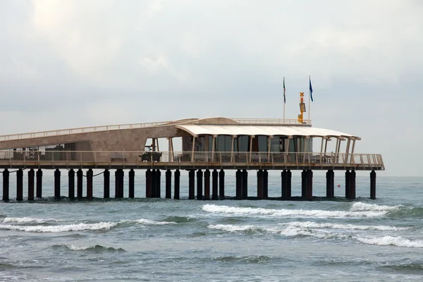 Lido di Camaiore - modern pier — Stock Photo, Image