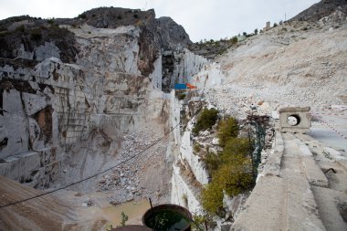 Mermer ocakları - apuan alps, carrara