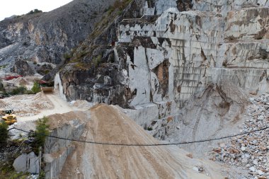 Mermer ocakları - apuan alps, carrara