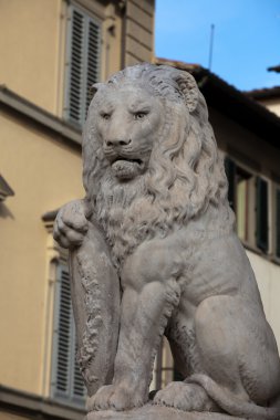 Florence - Lion Marzocco. clipart