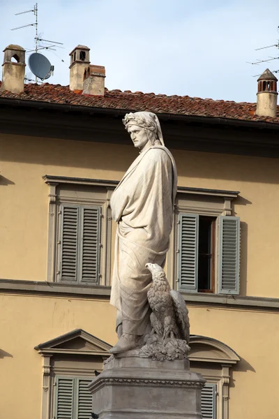 Видатного поета Данте Аліг'єрі. — стокове фото