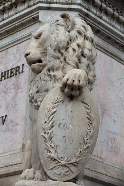 Florence - Lion Marzocco — Stock Photo, Image