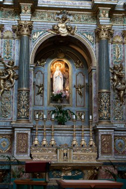 Assisi - church of Santa Maria sopra Minerva clipart