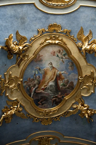 Ассізі - церкви Санта Марія Сопра Мінерва — стокове фото
