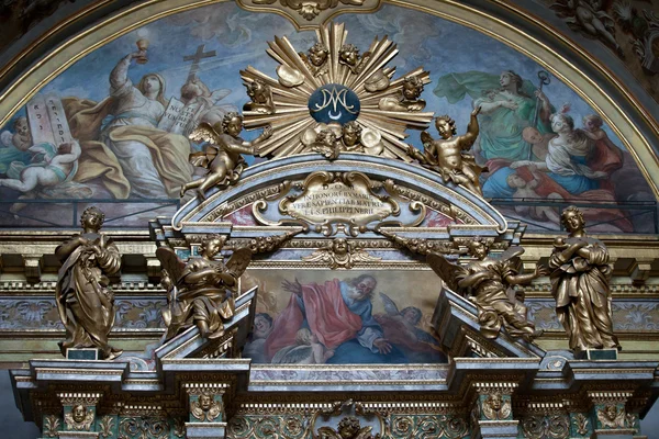 Assisi - kerk van santa maria sopra minerva — Stockfoto