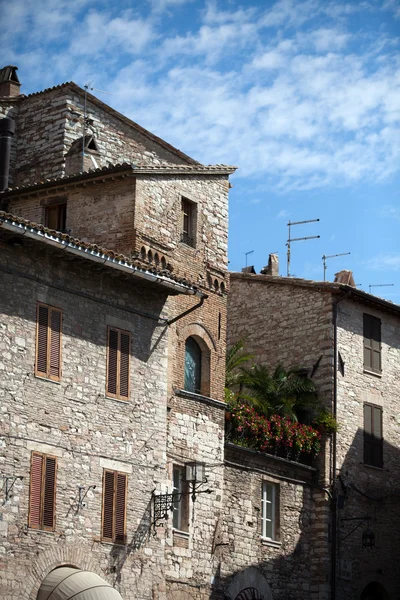 Assisi - středověké město — Stock fotografie