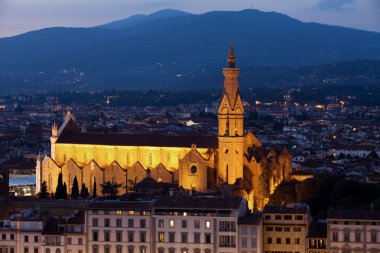 Floransa - basilica of santa croce.