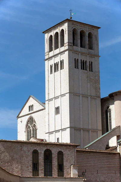 Bazylika saint francis, Asyż, Włochy — Zdjęcie stockowe