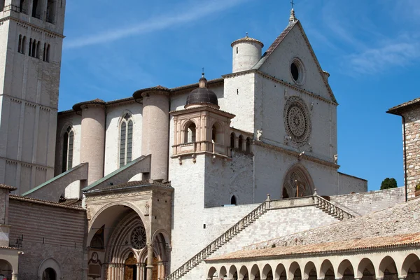Basílica de São Francisco, Assis, Itália — Fotografia de Stock