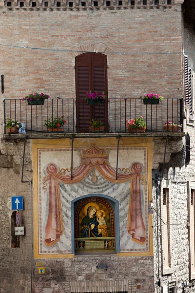 Assisi - Maria och jesus — Stockfoto