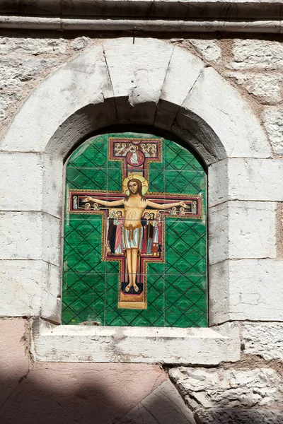 十字架の上のイエス・キリスト — ストック写真