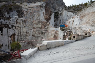 Mermer ocakları - apuan alps, carrara