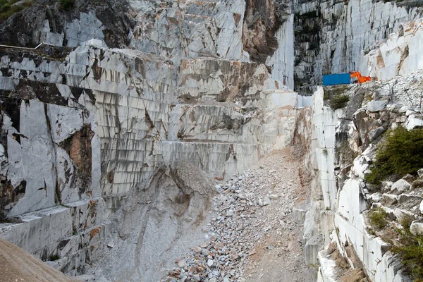 Die marmorsteinbrüche - apuanische alpen, carrara — Stockfoto