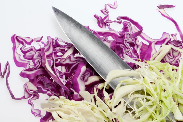 stock image White and Red Cabbage