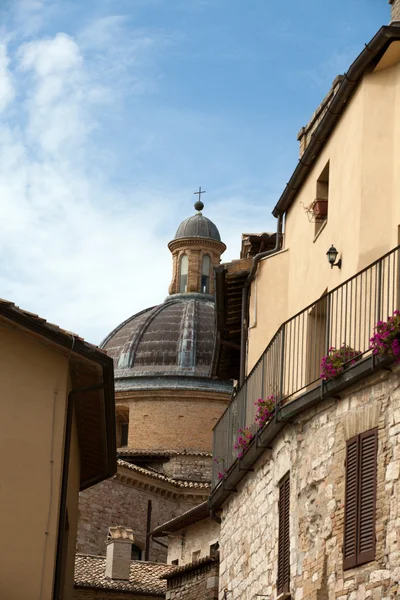 Assisi - középkori város — Stock Fotó