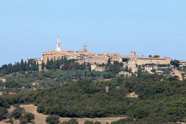 pienza Ortaçağ kasabası