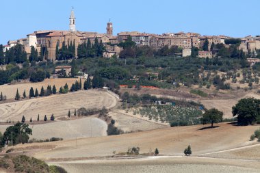 pienza Ortaçağ kasabası