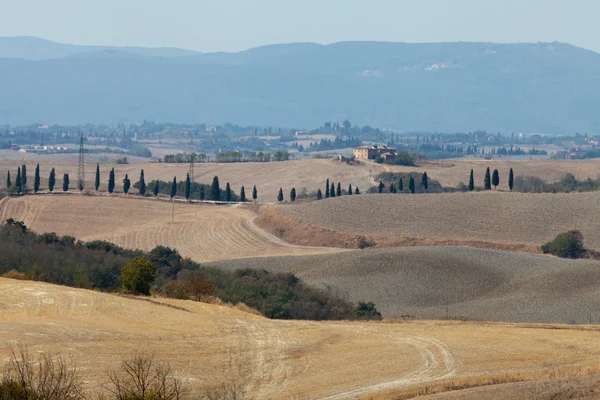 El paisaje de la Toscana — Foto de Stock