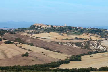 pienza Ortaçağ kasabası