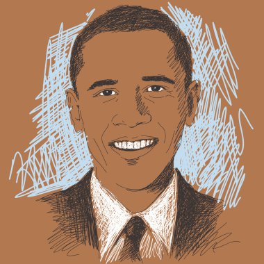 Barack Obama clipart