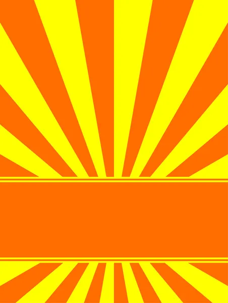 Coup de soleil Contexte — Image vectorielle