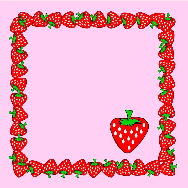 Strawberry ram — Stock vektor