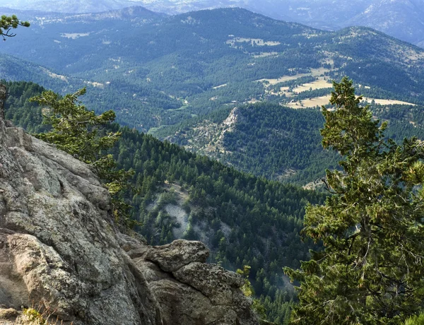 Uitzicht op de bergen in colorado usa — Stockfoto