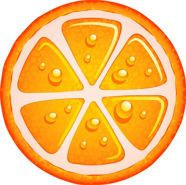 Naranja — Vector de stock