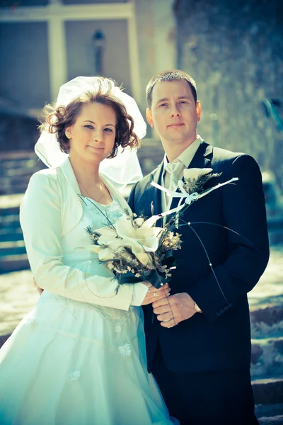 Svatební pár — Stock fotografie