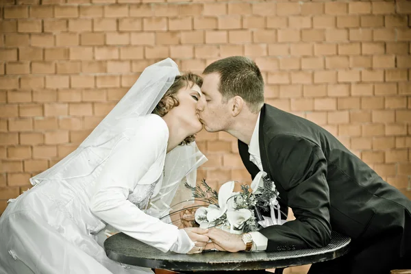 Γαμήλιο ζεύγος — Φωτογραφία Αρχείου