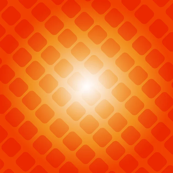 Square orange vector background — Stock Vector