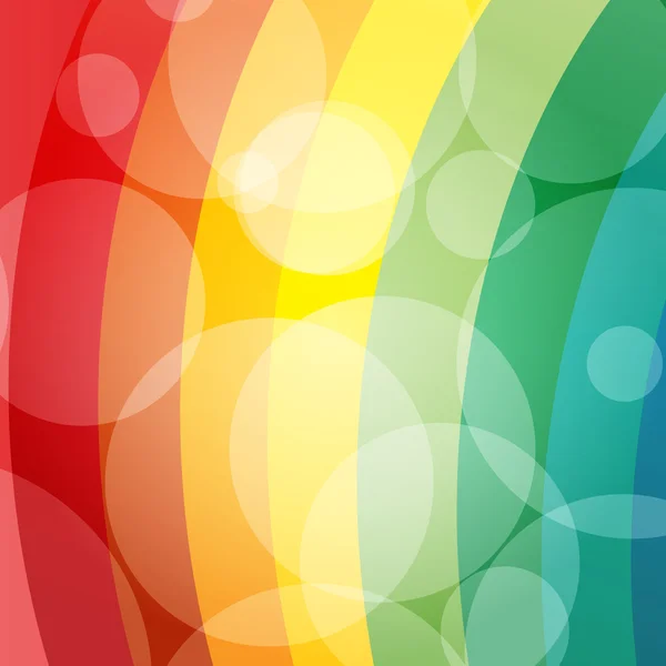 虹の背景のベクトル — ストックベクタ