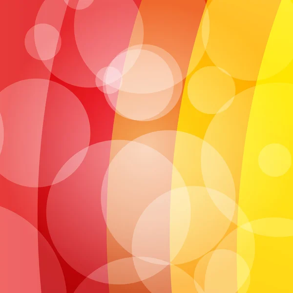 彩色线条背景与气泡矢量 — 图库矢量图片